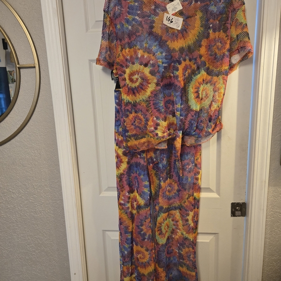 Rouge Helium Other - Rouge Helium Multicolor Mesh Cover-Up